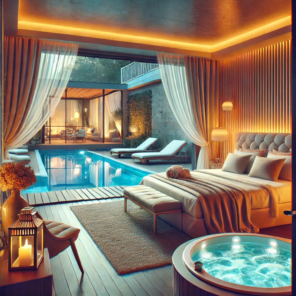 חדרים עם ג'קוזי