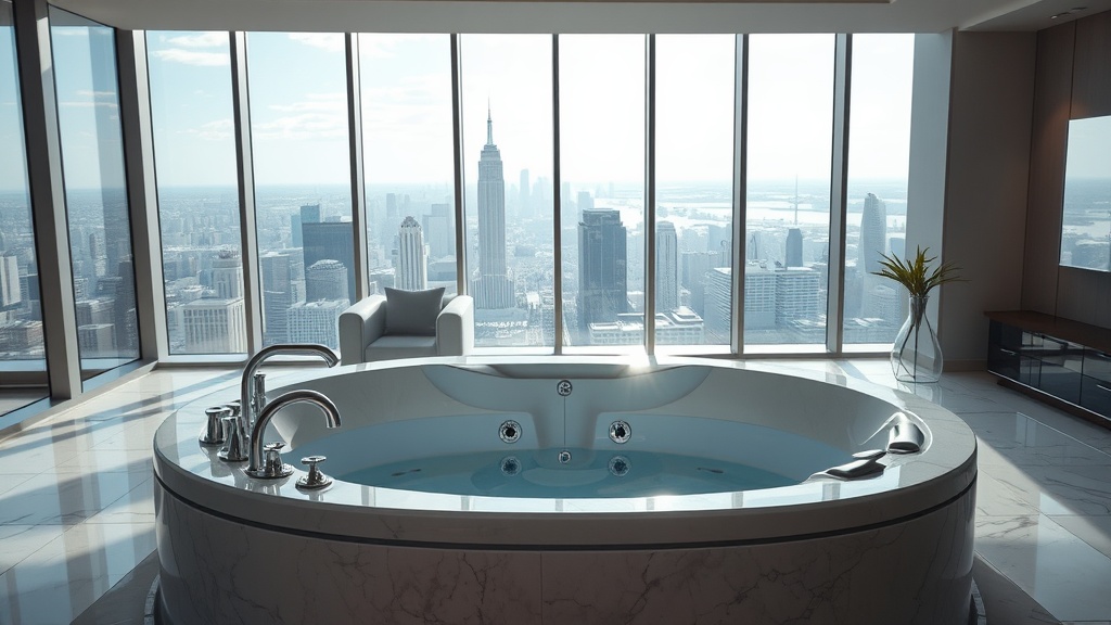 ג'קוזי מפנק בסוויטה